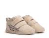 Botines niña Mustang free barefoot color Lauzy ecru y nude y animal print zapatos respetuosos de Mustang con cierre de doble tira adherente botitas muy comodas flexibles y ligeras con certificado vegano avaladas por el Dr Juanjo Lopez by Mustang - Ítem2