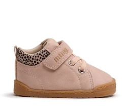 Botines niña Mustang free barefoot color Story nude y leopardo zapatos respetuosos de Mustang con cierre de tira adherente y elasticos botitas muy comodas flexibles y ligeras con certificado vegano avaladas por el Dr Juanjo Lopez by Mustang