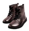 Botines niña Mustang free barefoot modelo Metale color plata vieja bota de caña baja calzado respetuoso muy comodo con cierre de cremallera lateral y cordones con certificado vegano muy comodas y ligeras by Mustang avaladas por el Dr. Juanjo Lopez - Ítem4