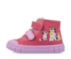 Botines niña barefoot marca Garvalin color fucsia y malva de la franquicoa Bluey y Bingo puntera reforzada y cierre de doble tira adherente calzado respetuoso de Garvalin botitas muy comodas y calentitas con forro interior muy calido made in Spain - Ítem2