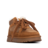 Botines niña de la marca Xti de antelina de caña baja color marron camel forrada de pelo parte de su interior con cierre de cordones botas Xti the urban brand con certificado vegano muy comodas y calentitas con tecnologia comfort tech y memory foam - Ítem2