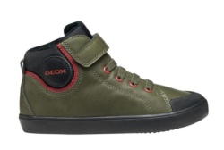BOTINES NIÑO GEOX GISILI VERDE NEGRO