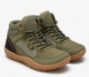 Botines niño Lois barefoot color Kaki con cierre de cremallera lateral y cordones para una facil colocacion de Lois Jeans since 1962 con sistema Baresteps horma barefoot zero drop flexibilidad total y materiales eco friendly by Lois - Ítem2