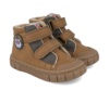 Botines niño barefoot de la marca Garvalin color marron cuero con cohete en el lateral puntera reforzada y cierre de doble tira adherente calzado respetuoso de Garvalin botitas muy comodas y calentitas con forro interior muy calido made in Spain - Ítem4
