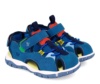 Cangrejeras niño Garvalin color azul jeans rojo amarillo para trekking playa pisina o cualquier uso sandalias muy comodas con cierre de doble tira adherente y elasticos para un perfecto ajuste con la calidad de Garvalin muy trending - Ítem4