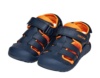 Cangrejeras niño Geox J S Fusbetto Pro color azul navy y naranja sandalias mojables water friendly para playa piscina y cualquier uso de la marca Geox respira muy comodas y ligeras con cierre de doble tira adherente para un perfecto ajuste - Ítem1