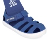 Cangrejeras niño barefoot de la marca Garvalin modelo Jellys color azul petrol sandalias respetuosas de Garvalin para playa o piscina con cierre de tira adherente ideales para este verano muy comodas y flexibles - Ítem3