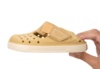 Cangrejeras niño barefoot de la marca Igor modelo Malibu color amarillo dijon las cangrejeras respetuosas de Igor made in Spain para playa o piscina con cierre de tira adherente muy trending y muy ligeras ideales para este verano - Ítem2