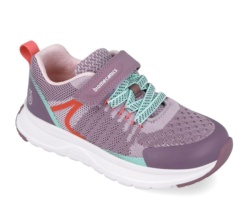 Deportivos niña Biomecanics color lila rejilla calzado respetuoso con el desarrollo natural del pie zapatillas sport con cierre de tira adherente y elasticos y plantilla antibacteriana