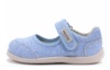 Merceditas niña Zapy barefoot modelo Laurel color azul denim bailarinas de la marca Zapyflex unisex calzado respetuoso con plantilla extraible y cierre de tira adherente fabricadas en España muy cómodas - Ítem3