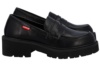 Mocasines Levis Lucy negro con plataforma zapatos escolares Levis con tacon y suela alta - Ítem1