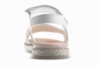 Sandalias Pablosky Olimpo blanco multicolor con perfil adorno de yute cierre de velcro - Ítem1