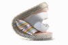 Sandalias Pablosky Olimpo blanco multicolor con perfil adorno de yute cierre de velcro - Ítem3