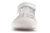 Sandalias niño de Pablosky modelo Seta color blanco cangrejeras de piel con cierre de velcro con sistema Easy Step by Pablosky fabricadas en España - Ítem1