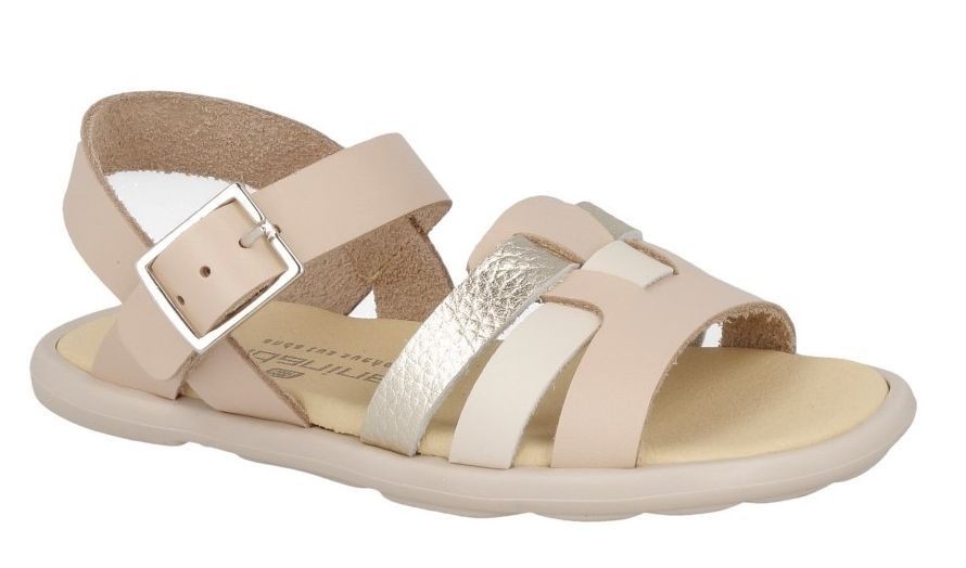 SANDALIAS ANDANINES VAQUETILLA CREAM PAL
