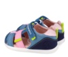 Sandalias niña Biomecanics barefoot color azul jeans y rosa cangrejeras Biomecanics con cierre de tira adherente y puntera reforzada calzado respetuoso de Biomecanics muy comodo y flexible para cualquier uso avalado por el IBV muy trending - Ítem3