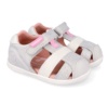 Sandalias niña Biomecanics barefoot color blanc0 plata brillo cangrejeras Biomecanics con cierre de tira adherente y puntera reforzada calzado respetuoso de Biomecanics muy comodo y flexible avalado por el IBV muy trending - Ítem4