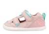Sandalias niña Biomecanics barefoot color rosa y turquesa pique sandalias de loneta abierta cangrejeras Biomecanics con cierre de tira adherente calzado respetuoso muy comodo y flexible con puntera reforzada y plantilla extraible - Ítem4