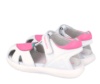 Sandalias niña Biomecanics color blanc0 con fresa fabricadas en piel sandalias muy comodas con cierre de tira adherente de la gama bioevolution perfectas para combinar con cualquir look veraniego muy trending y avaladas por el IBV - Ítem4