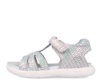 Sandalias niña Biomecanics color prisma plata escamas de serraje laminado en piel sandalias muy comodas con cierre de tira adherente de la gama bioevolution perfectas para combinar con cualquir look veraniego avaladas por el IBV - Ítem2