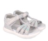Sandalias niña Biomecanics color prisma plata escamas de serraje laminado en piel sandalias muy comodas con cierre de tira adherente de la gama bioevolution perfectas para combinar con cualquir look veraniego avaladas por el IBV - Ítem4