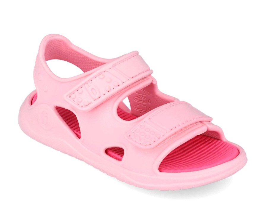 SANDALIAS BIOMECANICS ROSA Y ROSA CHICLE