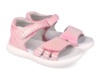 Sandalias niña Biomecanics modelo Barby color rosa laminado escamas en piel sandalias muy comodas con cierre de doble tira adherente de la gama bioevolution perfectas para combinar con cualquir look veraniego avaladas por el IBV - Ítem4