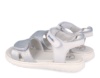 SANDALIAS GARVALIN BLANCO PLATA NAPA - Item4