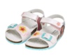 Sandalias niña Geox Vaiana de la factoria princesas Disneys Sandalias con suela bios de Geox con cierre de tira adherente y hebilla color blanc0 y azul watersea a las peques les encantara sentirse como en la peli Vaiana surcando el mar - Ítem2