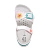 Sandalias niña Geox Vaiana de la factoria princesas Disneys Sandalias con suela bios de Geox con cierre de tira adherente y hebilla color blanc0 y azul watersea a las peques les encantara sentirse como en la peli Vaiana surcando el mar - Ítem4