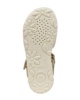 Sandalias niña Geox respira modelo Haiti color oro de piel con cierre de doble tira alherente sandalias de la marca Geox con plantilla de piel y tecnologia Geox respira muy comodas elegantes y fresquitas para vestir este verano - Ítem2