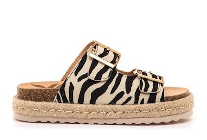 SANDALIAS MUSTANG JULIETA CEBRA