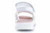 Sandalias niña Pablosky modelo Olimpo blanco con cierre de velcro y fabricadas en España muy comodas y combinables para lucir este verano - Ítem4
