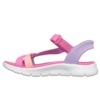 Sandalias niña Skechers Slip-Ins modelo Lots of Sole rosa lila y multicolor sandalias de tira de la marca Skechers con sistema Slip-Ins para poner sin manos con cierre de tira adherente super bonitas con sistema easy on off lavables en lavadora - Ítem4