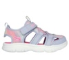 Sandalias niña Skechers modelo Daylight Shimmer color lavanda rosa y multicolor combinación unica por sandalia cangrejeras Skechers con cierre de tira adherente y elasticos muy comodas para playa piscina o diario y lavables en lavadora - Ítem2