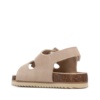 Sandalias niña Xti color beige sandalias de piel de serraje con suela bios de la marca Xti Urban Brand con platilla de piel muy cómodas con cierre de doble tira adherente en el talon y doble hebilla con tecnologia comfort tech y memory foam pro - Ítem3