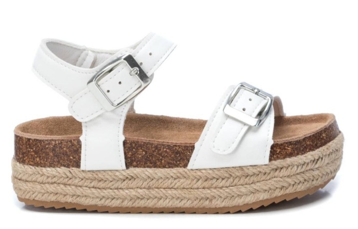 Sandalias niña Xti the urban brand plantilla de piel suela bio y