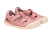 Sandalias niña barefoot de la marca Igor de piel color nuevo rosa sandalias respetuosas de Igor made in Spain con cierre de tira adherente muy comodas y flexibles sin drop - Ítem3