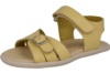 Sandalias niña de la marca Andanines barefoot color limonchelo con cierre de tira adherente y hebilla muy cómodas sandalias de calzado respetuoso de Andanines fabricadas en piel vaquetilla tendencia este verano y made in Spain - Ítem1