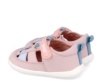 Sandalias niña de lona Garvalin barefoot color rosa con estampado de la franquicia Bluey zapatillas casual de lona de calzado respetuoso de Garvalin con cierre de tira adherente cangrejeras Garvalin muy comodas y flexibles - Ítem3