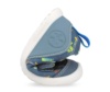 Sandalias niño Biomecanics barefoot color azul indigo pique sandalias de loneta con estampado de coches little driver cangrejeras Biomecanics cierre de tira adherente calzado respetuoso muy comodo y flexible con puntera reforzada plantilla extraible - Ítem3