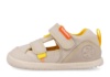 Sandalias niño Biomecanics barefoot color beige y amarillo pique sandalias de loneta abierta unisex cangrejeras Biomecanics con cierre de tira adherente calzado respetuoso muy comodo y flexible con puntera reforzada y plantilla extraible - Ítem3