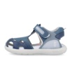 Sandalias niño Biomecanics fabricadas en piel color azul indigo cangrejeras Biomecanics con cierre de tira adherente y puntera reforzada sandalia casual de Biomecanics bioevolution muy comodo y flexible avalado por el IBV muy trending - Ítem2