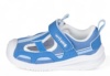 Sandalias niño Chetto Baby Free barefoot modelo casual baby color azul y blanc0 deportivos abiertos para peques calzado respetuoso de la marca Chetto ultraligeras comodas y mega flexibles y anatomicas con cierre de tira adherente y elatico - Ítem1