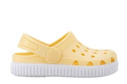 Sandalias niño Igor modelo Sun tipo zueco de la marca Igor unisex color vainilla muy comodos hecho en España para playa y piscina - Ítem