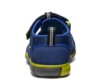 Sandalias niño Keen modelo Seacamp II CNX color naval academy chartreuse azul y lima cangrejeras Keen para trekking y todo uso muy comodas flexibles y con suela antideslizante se pueden mojar y lavar con cierre de tira adherente y elasticos - Ítem1