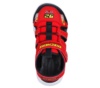 Sandalias niño Skechers HydroFlare Saurus motor machine numero 92 con luces en la suela y en los focos que se activan al caminar cangrejeras de la marca Skechers rojo y negro muy ligeras con cierre de tira adherente y elasticos super divertidas - Ítem2