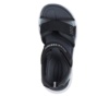 Sandalias niño Skechers modelo Microspec Splash color negro azul y plata sandalias de la marca Skechers con cierre de doble tira adherente muy comodas y muy ligeras para playa piscina o diario con sistema easy on off y lavables en lavadora - Ítem1