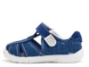 Sandalias niño Zapy color azul tejano cangrejeras Zapy con plantilla extraible de piel y cierre de velcro muy comodas made in Spain - Ítem1