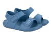 Sandalias niño de la marca Igor modelo Bios color azul sandalias californiana Igor con cierre de doble tira adherente made in Spain muy comodas para playa y piscina - Ítem3